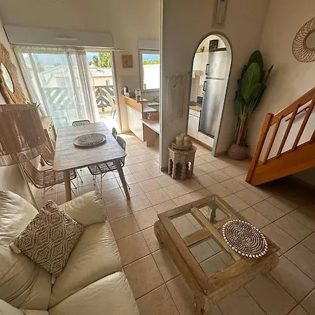 L Ecume- Grand T4 Duplex Avec Terrasses - Piscine - Clim - Parking * Saint-Cyprien (Pyrenees-Orientales)